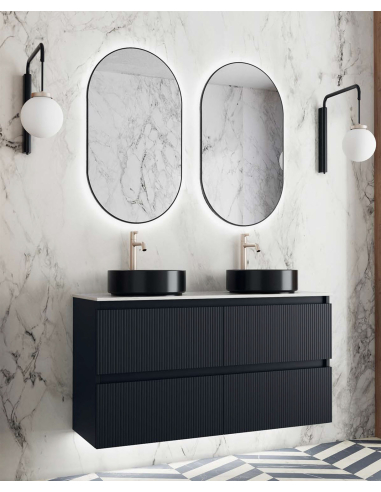 Composición de baño Soul laca 160 cm...