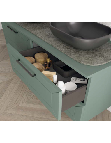 Composición de baño Epoque Laca 160 cm