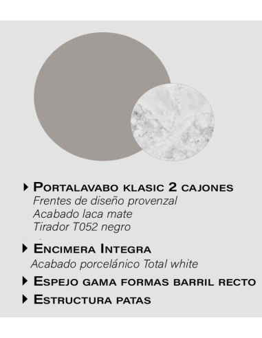 Composición de baño Klasic Provenzal...