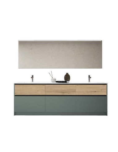 Composición de baño 180 cm doble...