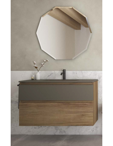 Mueble de baño Klasic11 80 cm con espejo