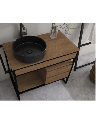 Mueble de baño modelo 24 de 80 cm con...
