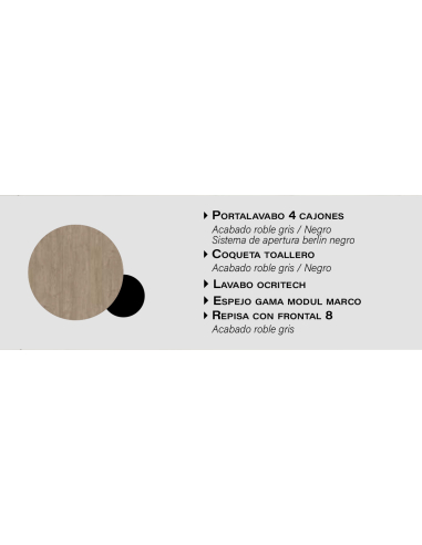 Composición de baño Klasic-19 de 110...