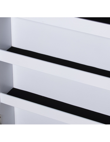 Espejo joyero pie de madera con luces...