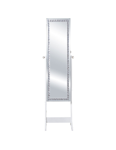 Espejo joyero de pie blanco... 2