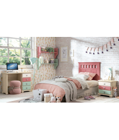 Habitación juvenil Maya Barras