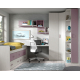 Habitación juvenil armario rincón Basic16