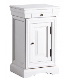 Mesita de noche cajón pequeño y puerta