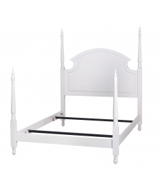 Cama clásica con balaustres de 150 cm 2
