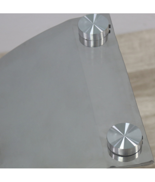 Mesa centro metal cristal 120x60x45 cm Mesa centro metal cristal 120x60x45 cm