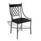 Silla de comedor forja mod. Marsella con cojín Silla de comedor forja mod. Marsella con cojín