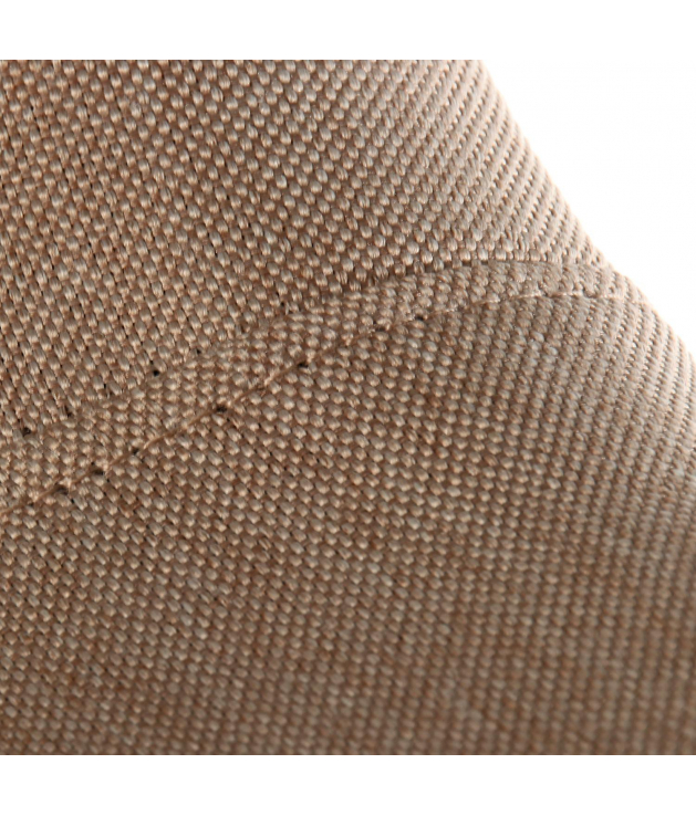 Set 4 taburetes tela crema c/patas...