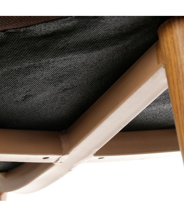 Set 4 taburetes tela crema c/patas...