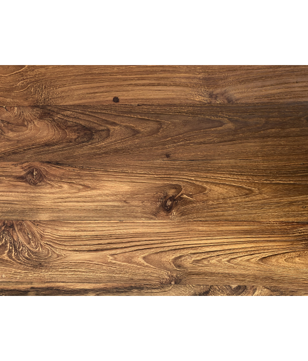 Mesa comedor teka pequeña patas torneadas