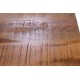 Mesa de comedor madera mango macizo y forja Mesa de comedor madera mango macizo y forja