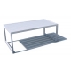Mesa de centro de aluminio Mesa de centro de aluminio