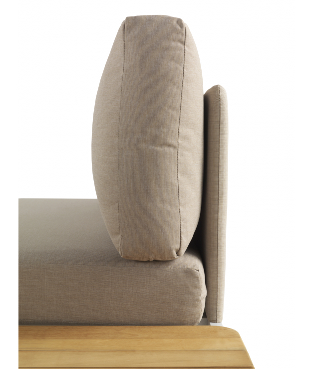 Conjunto jardín 4 piezas Corner teca