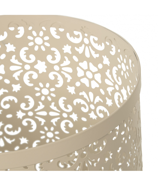 Paragüero metal blanco troquel