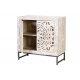 Mueble recibidor frente tallado