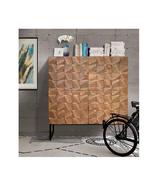 Aparador Cobre 3 puertas y 2 cajones...