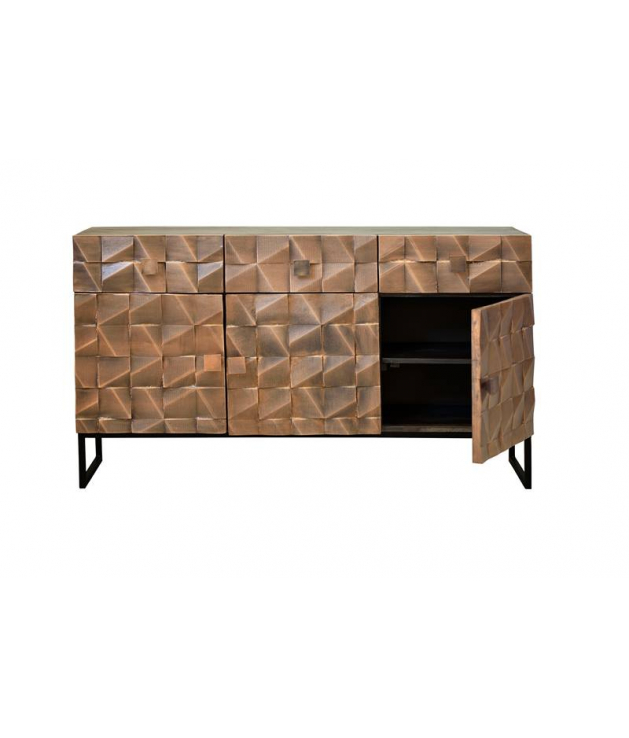 Aparador Cobre 3 puertas y 3 cajones...