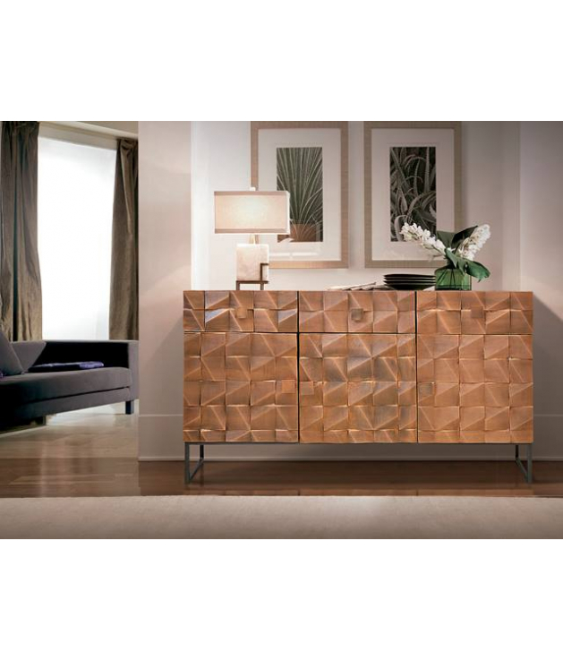 Aparador Cobre 3 puertas y 3 cajones...