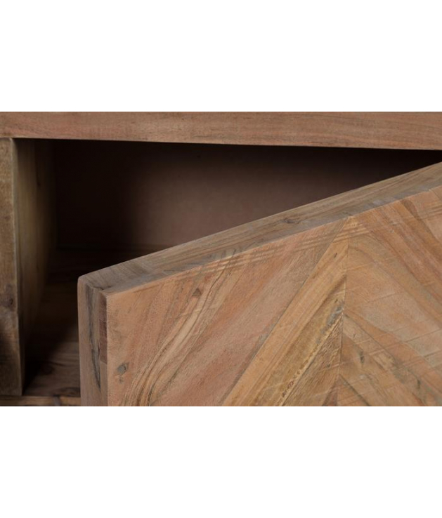 Mueble tv Acacia de 2 puertas y 1...