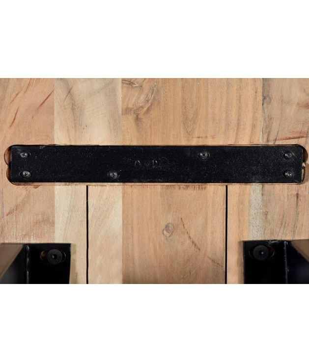 Banco Acacia en madera de acacia y...