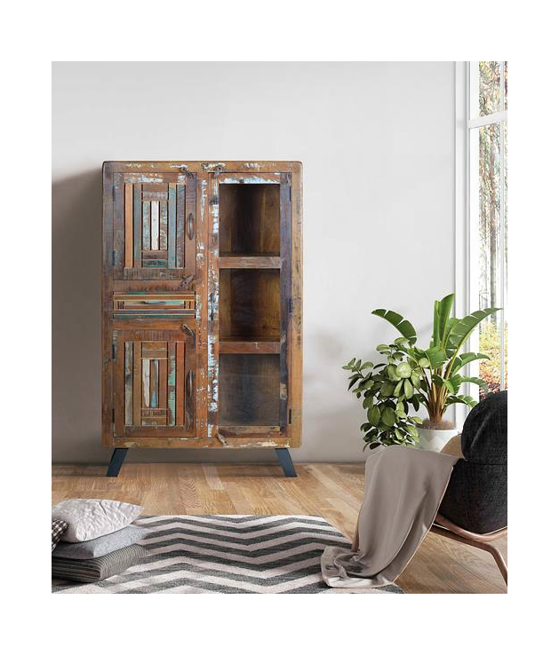 Vitrina con 3 puertas y 1 cajón en...