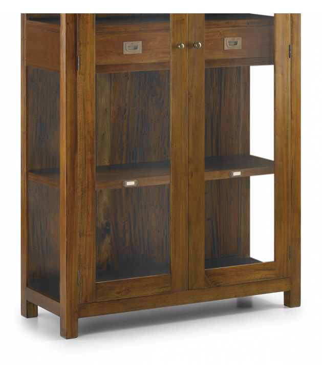 Vitrina Flamingo 2 cajones 3 estantes