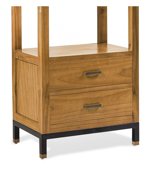 Librería Madhu 2 cajones 4 huecos