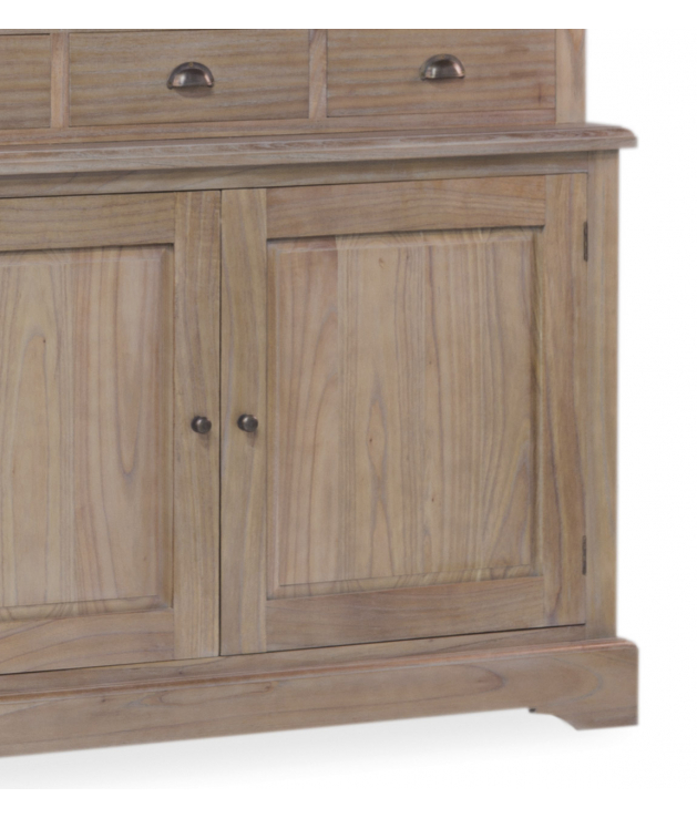 Vitrina Siena 3 cajones 4 puertas