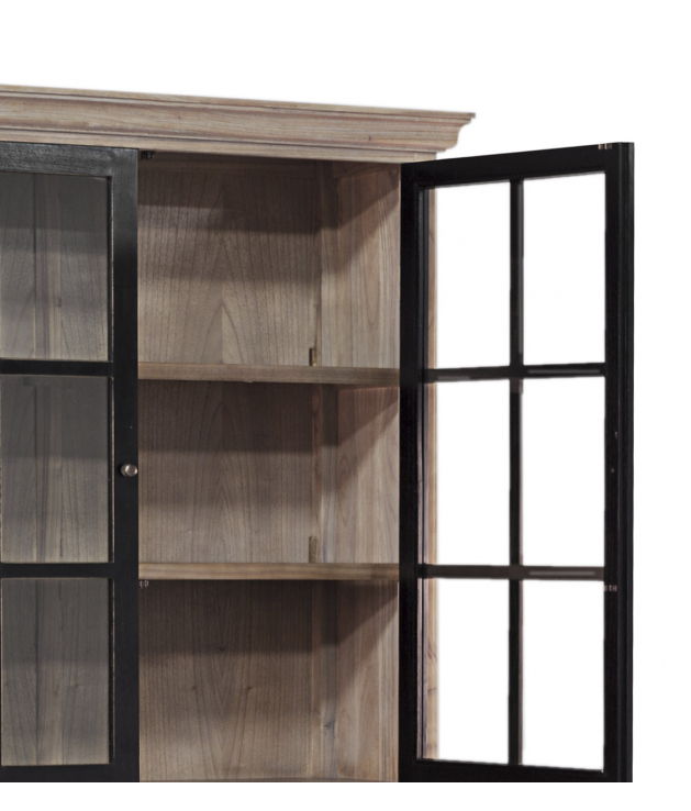 Vitrina Siena 3 cajones 4 puertas