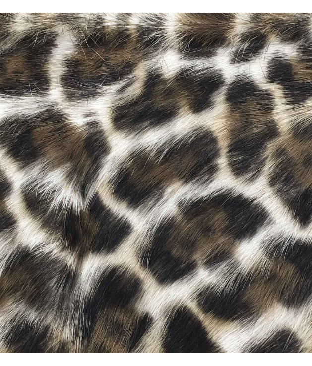 Taburete plegable leopardo