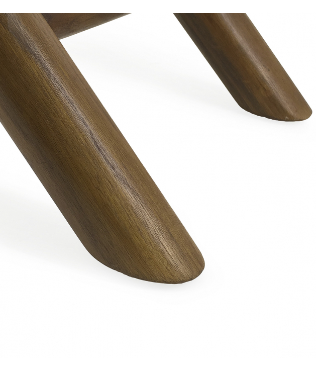 Taburete plegable leopardo