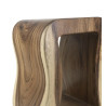 Taburete rectangular tronco | Kasas Decoración