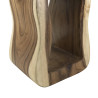 Taburete rectangular tronco | Kasas Decoración