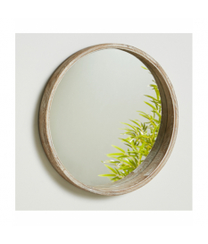 Espejo madera marco 60d. cms.