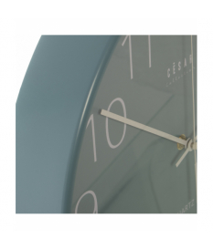 Reloj pared 38 cm dial azul 2