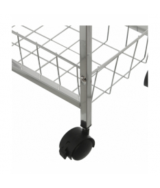 Carro baño c/2 estantes y... 2