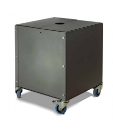 Base de parasol metálica macetero con cajón