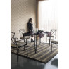 Mesa de comedor Pisa rectangular aspas