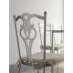 Silla de comedor forja mod. Viena con cojín