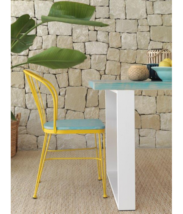 Mesa de comedor Roma tubo