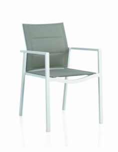 Silla de comedor blanca y...