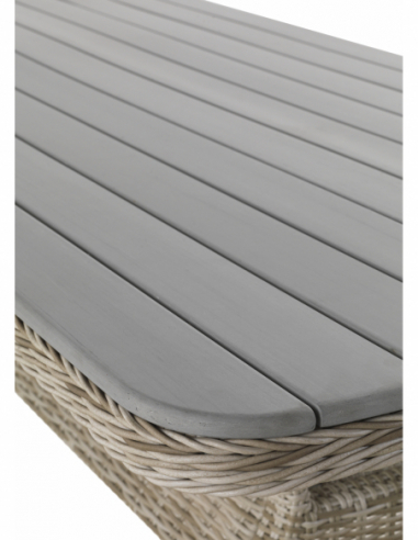 Mesa de comedor cuadrada Wick