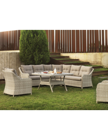 Mesa de comedor cuadrada Wick