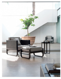 Mesa auxiliar jardín Star 2