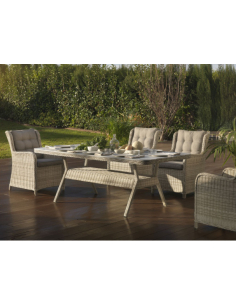 Conjunto jardín 5 piezas Wick