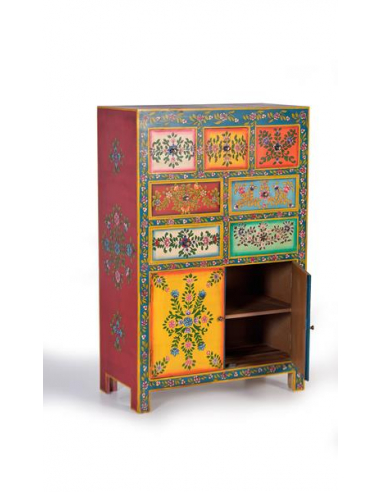 Cómoda 7 cajones y 2 puertas en...